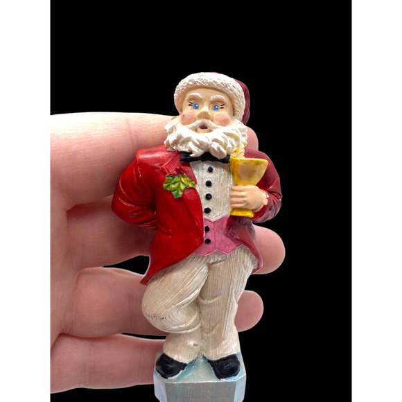 Christopher Radko Bottle Opener Santa Claus Christmas Party Serving Rare 7" - Picture 2 of 7